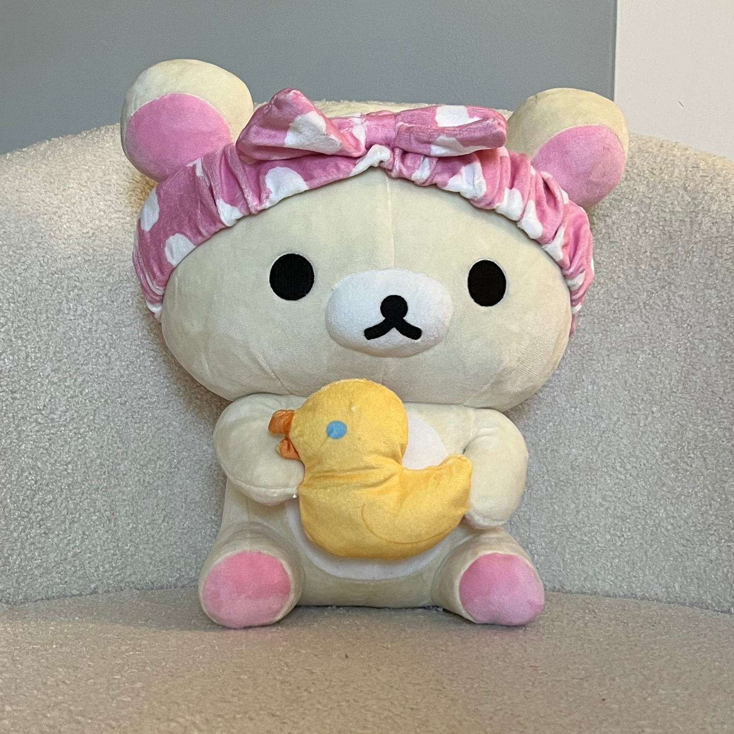 Bath Time Korilakkuma with Duck