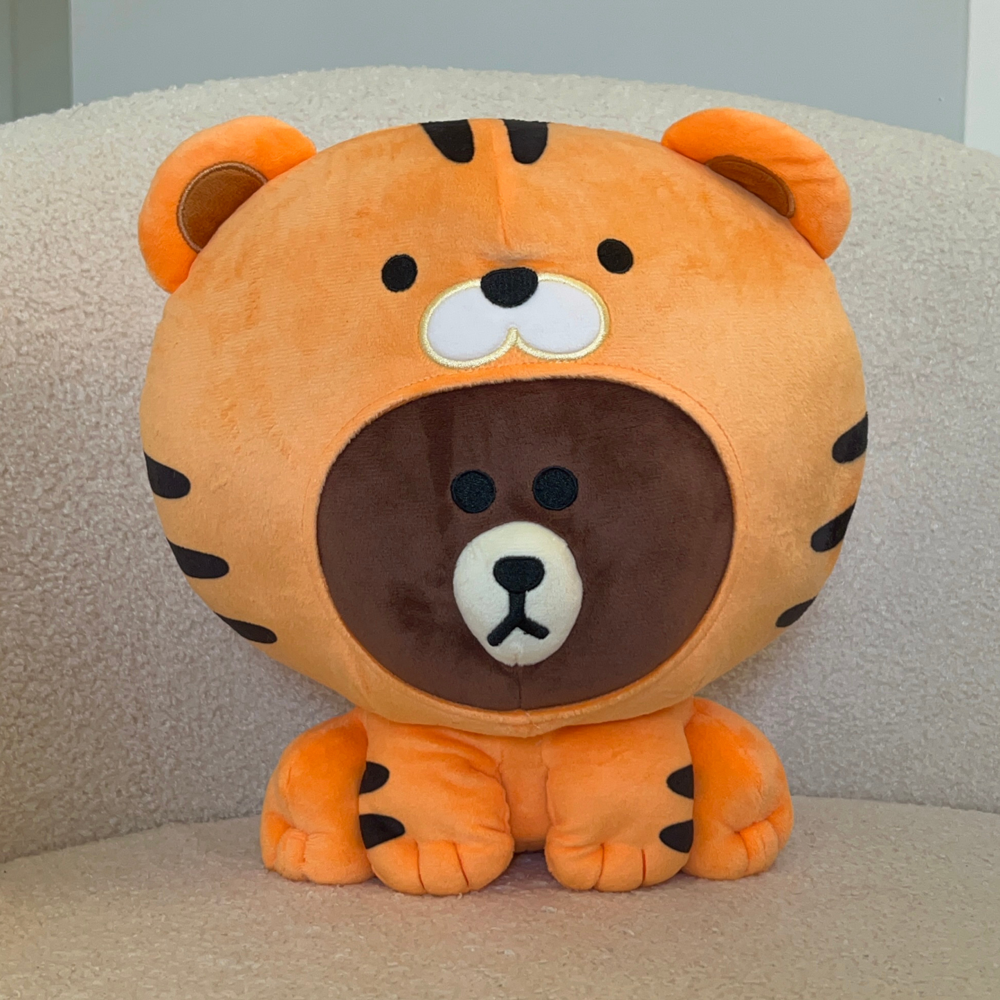 Line Friends Jungle Brown Bear - Tiger
