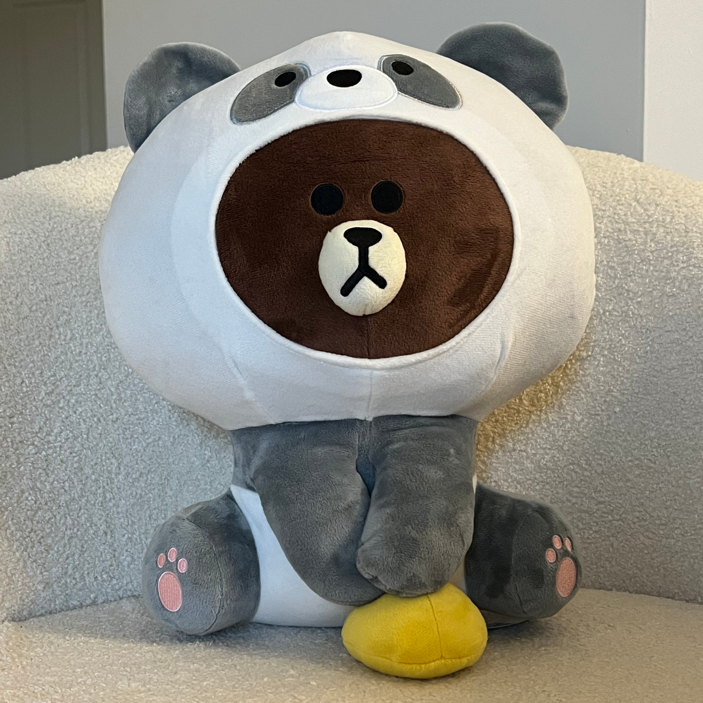 Line Friends Jungle Brown Bear - Panda