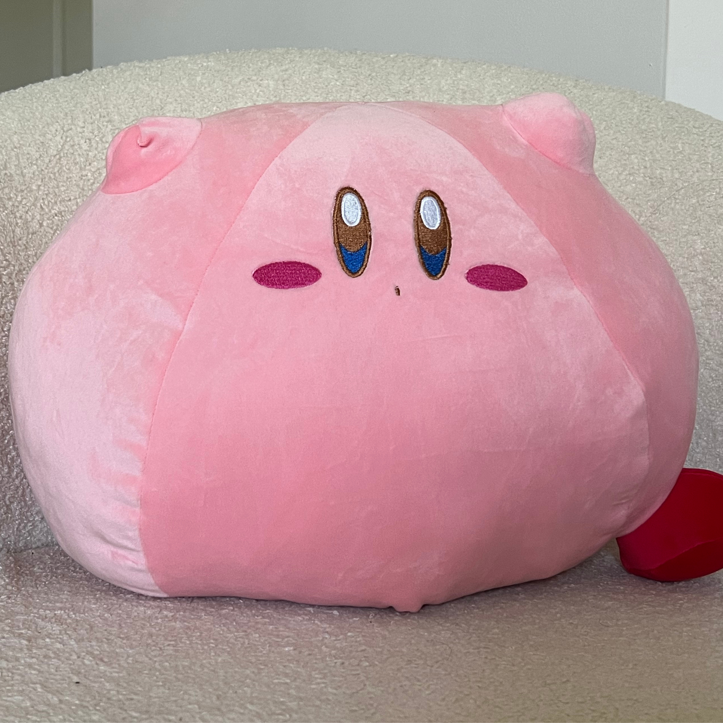 Inflated Kirby Plush