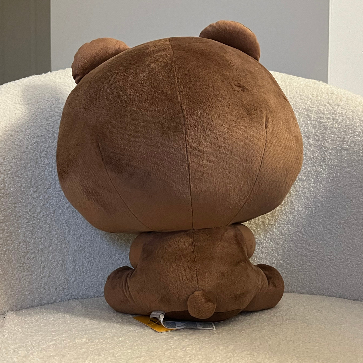 Line Friends Brown Bear Holding Bunny