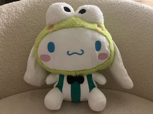 Cinnamoroll in Keroppi Costume