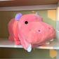 Pink Hippo Mochi Plush