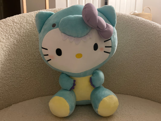 Hello Kitty Green Costume Dinosaur